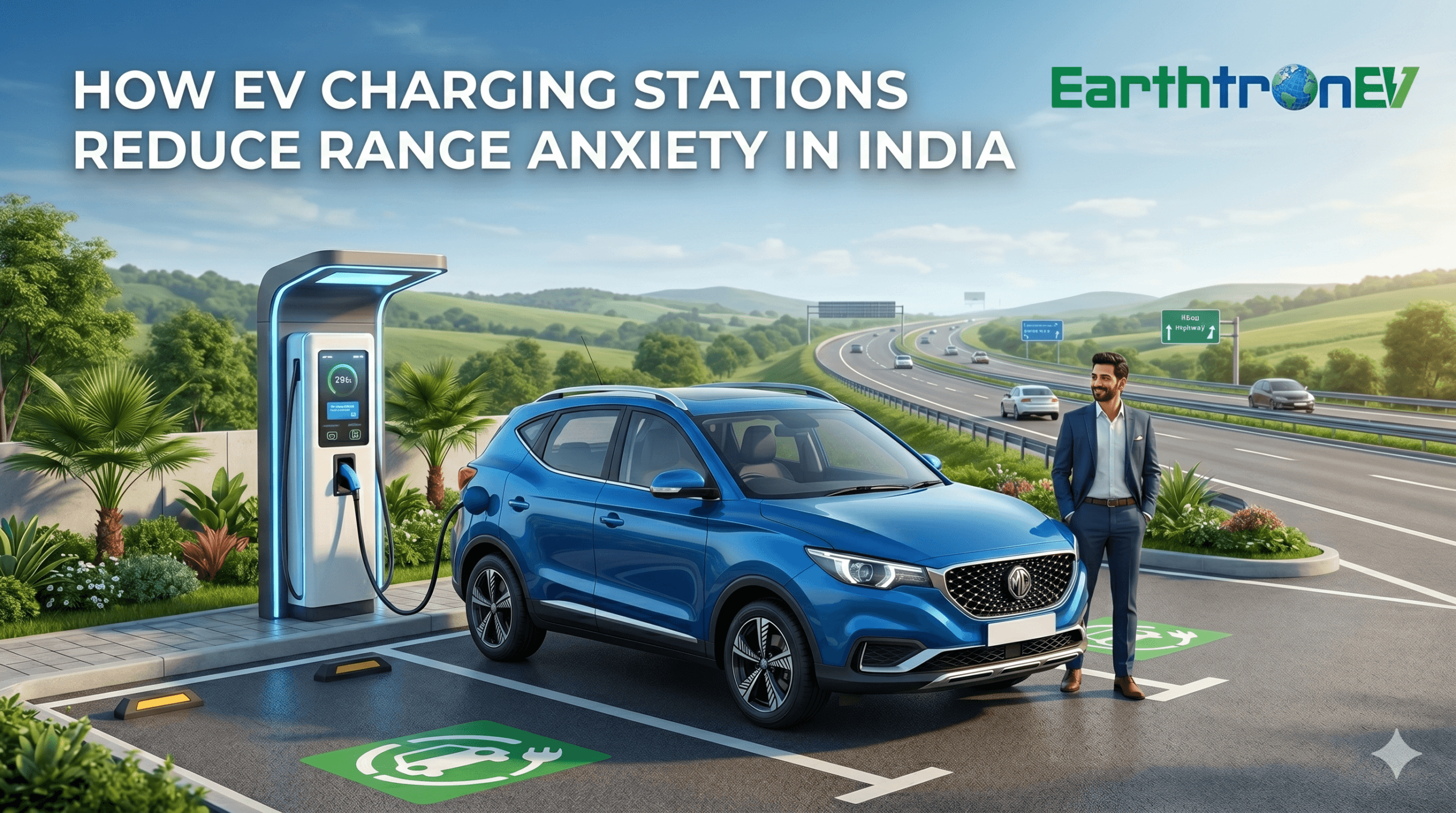 How EV Charging Stations Reduce Range Anxiety in India