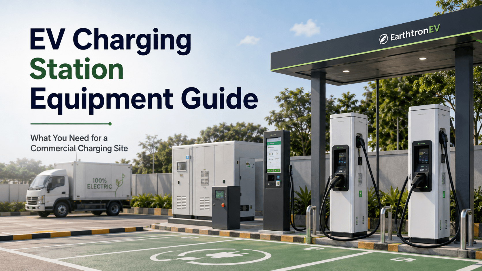 EV Charging Station Equipment Guide: What You Need for a Commercial Charging Site