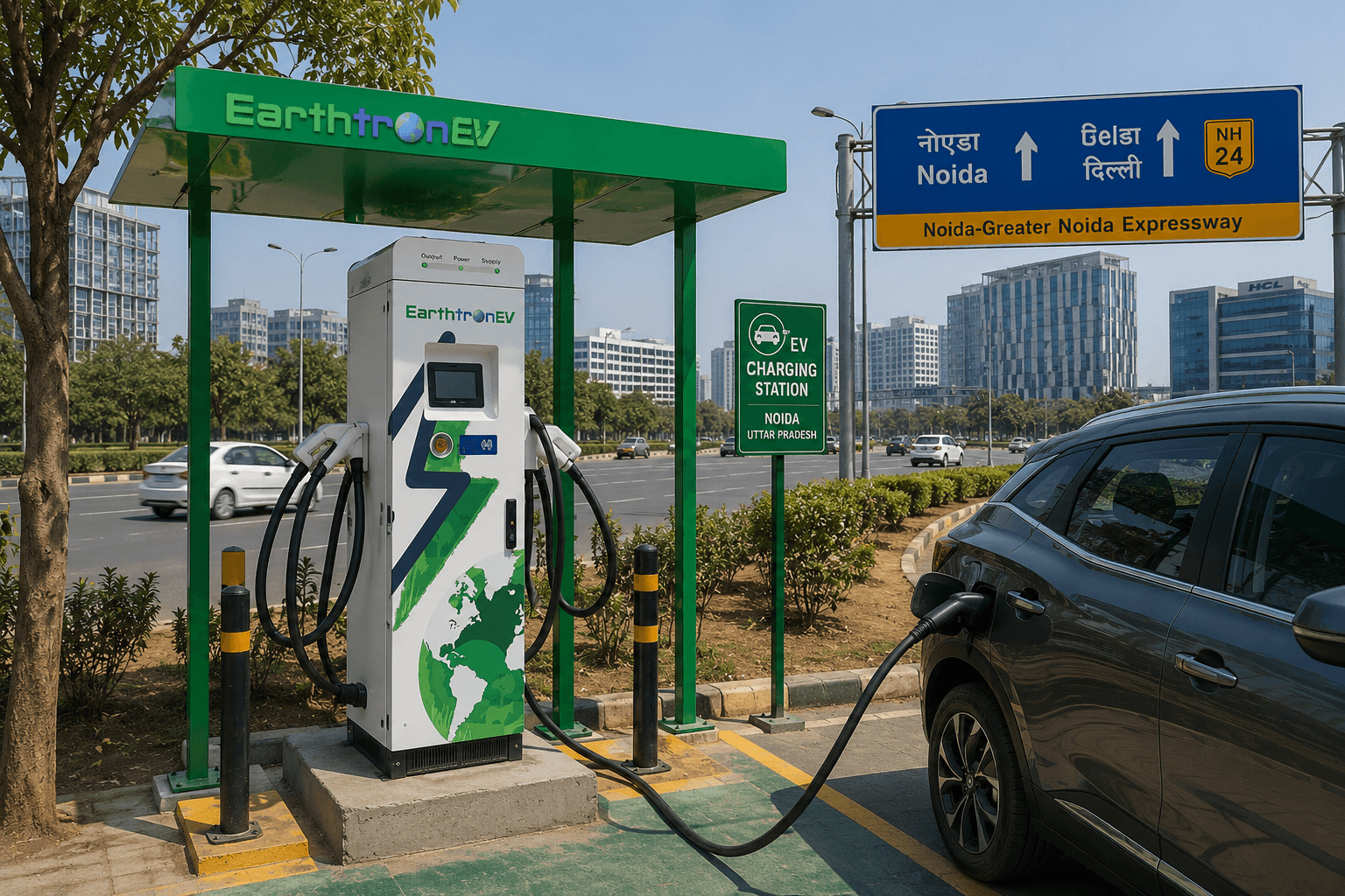 EarthtronEV charging station