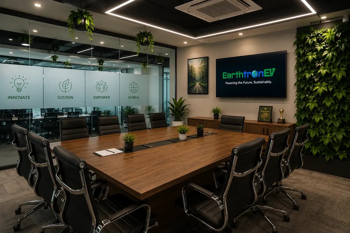 EarthtronEV meeting room
