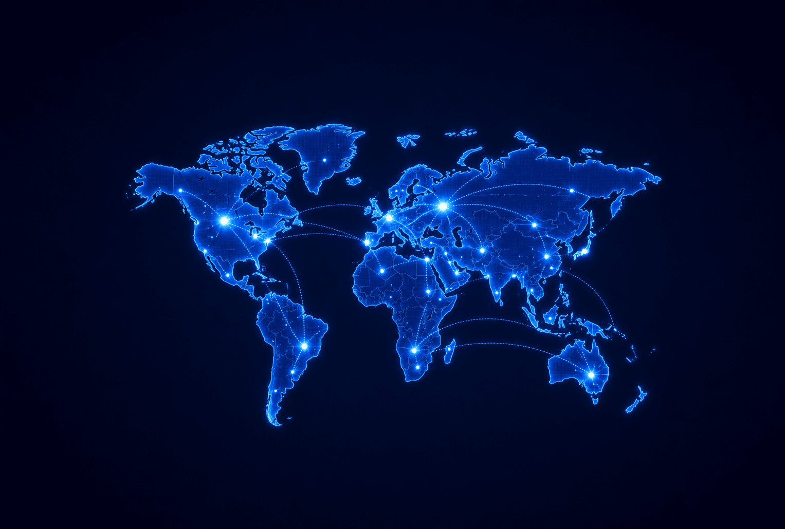Global highway charging network map