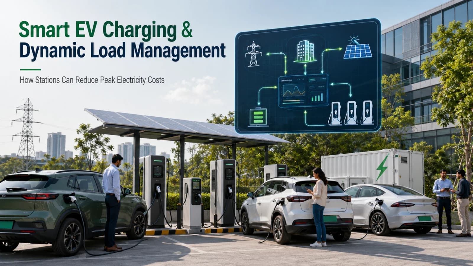 Smart EV Charging and Dynamic Load Management in India: How Stations Can Reduce Peak Electricity Costs