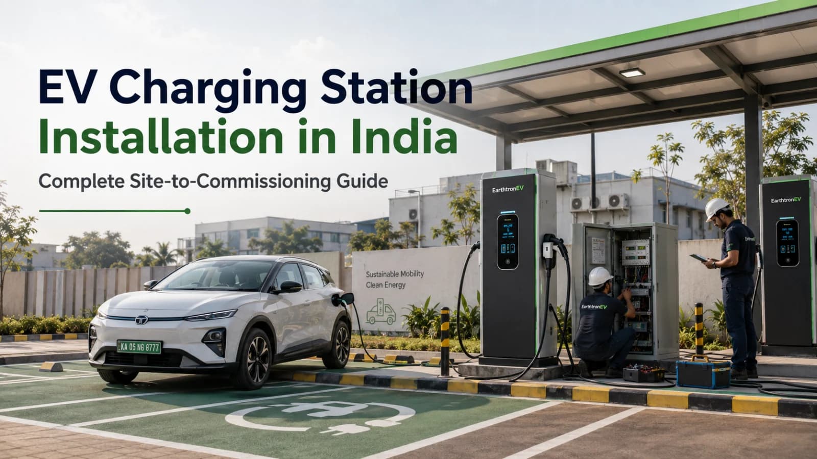 EV Charging Station Installation in India: Complete Site-to-Commissioning Guide