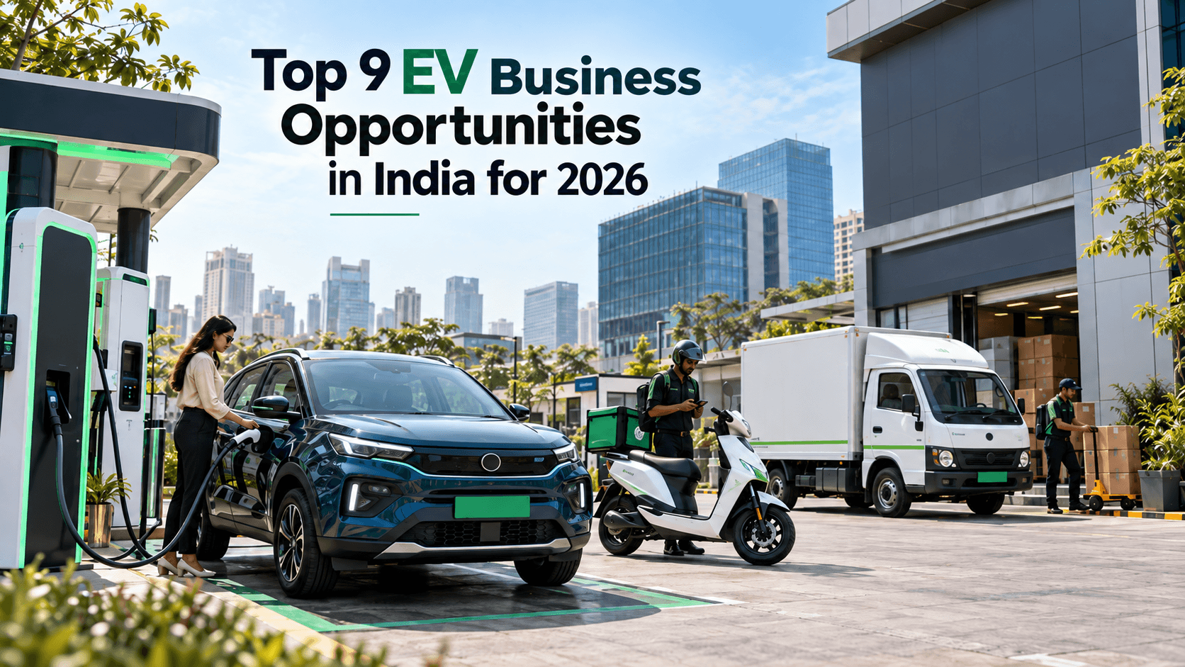 Top 9 EV Business Opportunities in India for 2026
