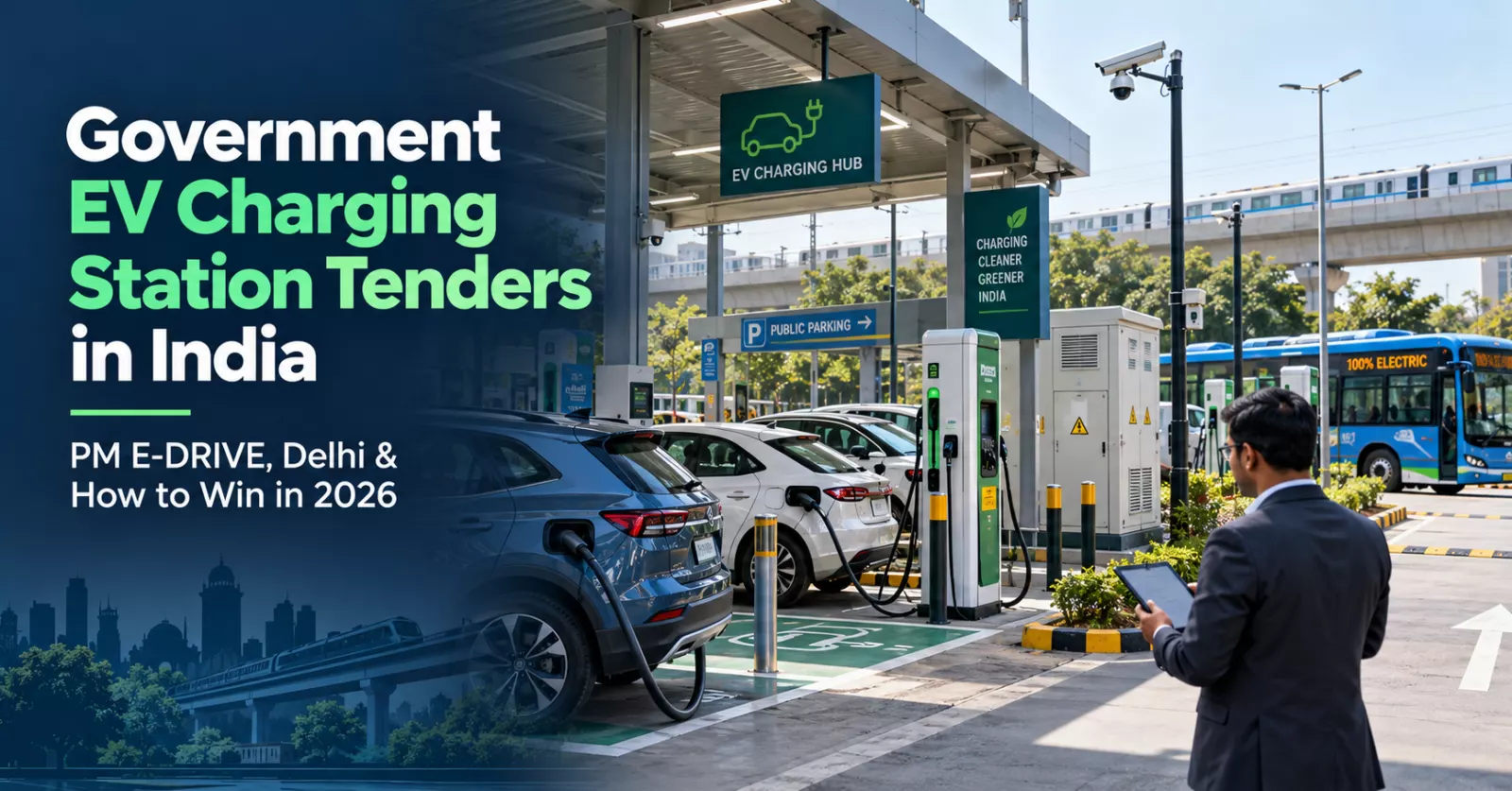 How to Win Government EV Charging Station Tenders in India: PM E-DRIVE & Delhi 2026