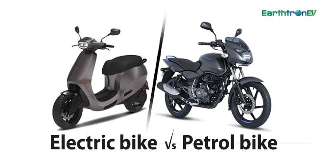 Electric bike vs. Petrol bike